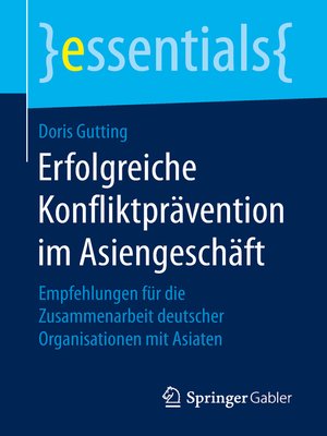 cover image of Erfolgreiche Konfliktprävention im Asiengeschäft
